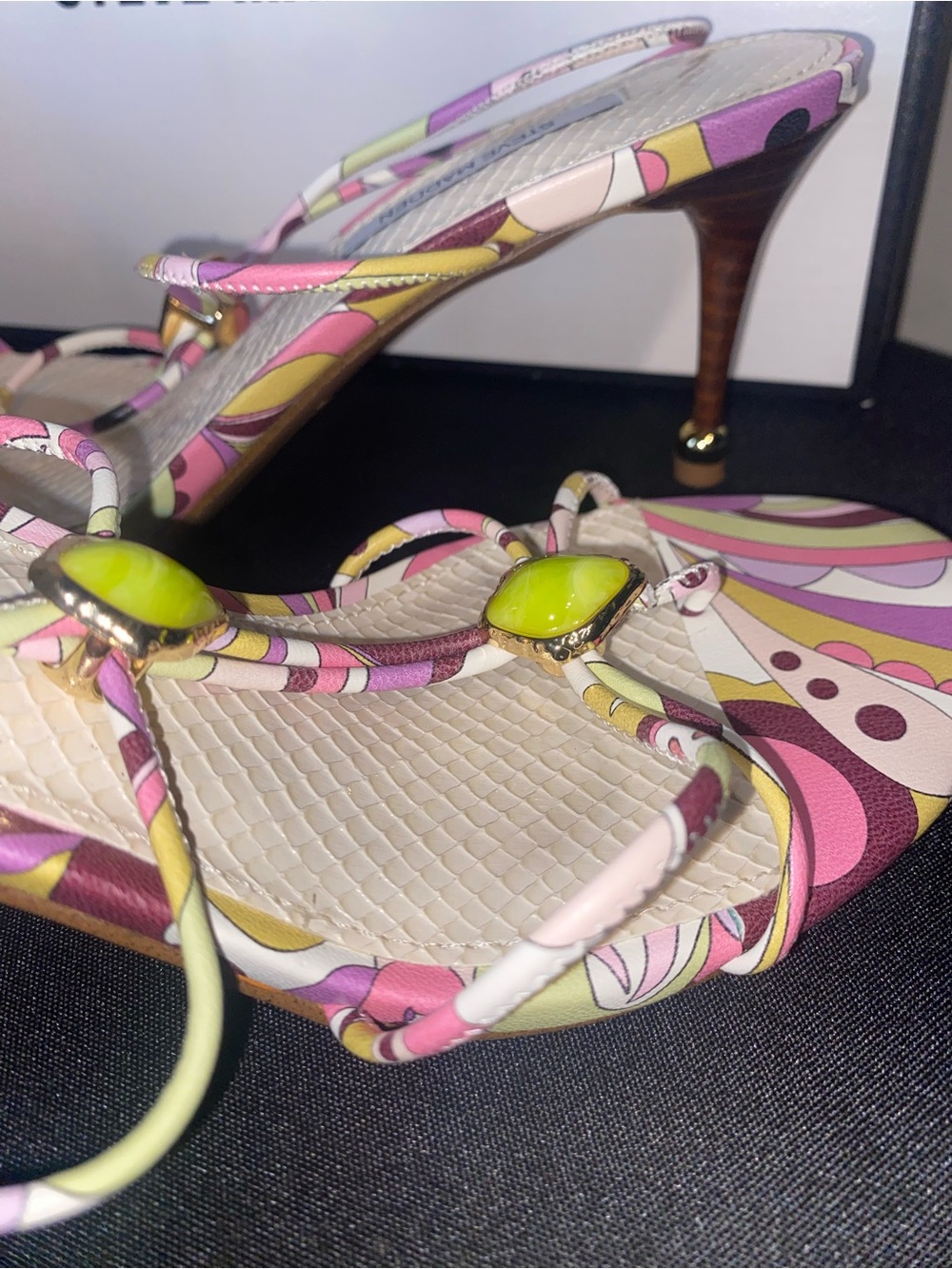 Steve Madden Women’s “RAMOS” Multi Strappy Heeled Sandals - Picture 2 of 9